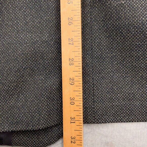 Pronto Uomo Blazer Men 42R Gray Tan Career Lanificio Galtes Wool Italy VTG‎ - Picture 8 of 14